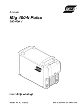 ESAB Mig 4004i Pulse Instrukcja obsługi