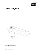 ESAB Laser lamp kit Instrukcja obsługi