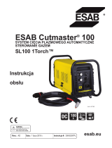 ESAB Cutmaster 100 PLASMA CUTTING SYSTEM Instrukcja obsługi