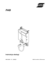 ESAB PAB Instrukcja obsługi