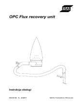 ESAB OPC Flux recovery unit Instrukcja obsługi