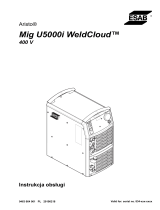 ESAB Mig U5000i WeldCloud™ Instrukcja obsługi