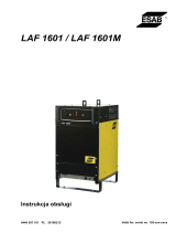 ESAB LAF 1601 / LAF 1601M Instrukcja obsługi