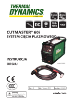 Thermal Dynamics Cutmaster 60I PLASMA CUTTING SYSTEM Instrukcja obsługi