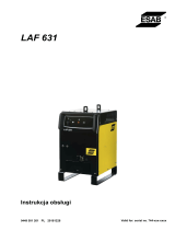 ESAB LAF 631 Instrukcja obsługi