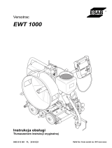 ESAB EWT 1000 Instrukcja obsługi