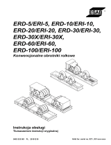 ESAB ERD-5/ERI-5, ERD-10/ERI-10, ERD-20/ERI-20, ERD-30/ERI-30, ERD-60/ERI-60, ERD-100/ERI-100 Instrukcja obsługi