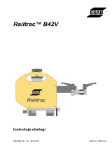 ESAB Railtrac™ B42V Instrukcja obsługi