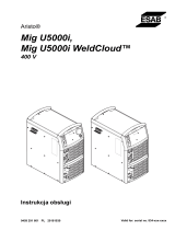 ESAB Mig U5000i, Mig U5000i WeldCloud™ Instrukcja obsługi