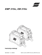 ESAB EMP 215ic, EM 215ic Instrukcja obsługi