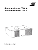 ESAB Autotransformer TUA 1, Autotransformer TUA 2 Instrukcja obsługi