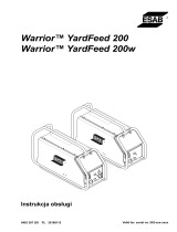 ESAB Warrior™ YardFeed 200, Warrior™ YardFeed 200w Instrukcja obsługi