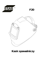 ESAB F20 Instrukcja obsługi