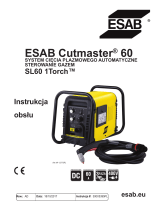 ESAB Cutmaster 60 Plasma Cutting System Instrukcja obsługi