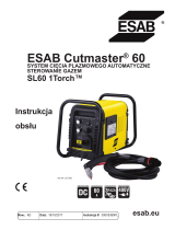 ESAB ESAB Cutmaster 60 Plasma Cutting System Instrukcja obsługi