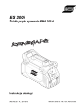 ESAB ES 300i Instrukcja obsługi