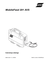 ESAB MobileFeed 201 AVS Instrukcja obsługi
