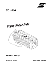 ESAB EC 1000 Instrukcja obsługi