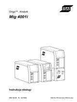 ESAB Mig 4001i Instrukcja obsługi