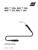 ESAB MXL™ 150v Instrukcja obsługi