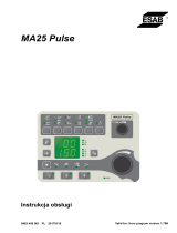 ESAB MA25 Pulse Instrukcja obsługi