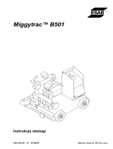 ESAB Miggytrac B501 Instrukcja obsługi