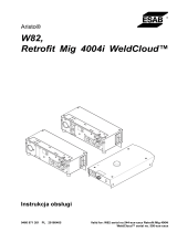 ESAB Retrofit Mig 4004i WeldCloud™ Instrukcja obsługi