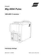 ESAB Aristo® Mig 4004i Pulse Instrukcja obsługi