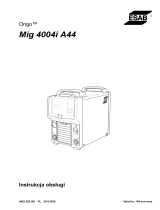 ESAB Mig 4004i A44 Instrukcja obsługi