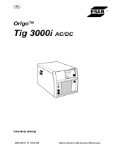 ESAB Tig 3000i AC/DC Instrukcja obsługi