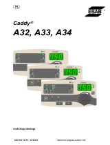 ESAB A32, A33, A34 Caddy® Instrukcja obsługi