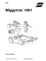 ESAB Miggytrac 1001 Instrukcja obsługi