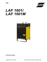 ESAB LAF 1601 / LAF 1601M Instrukcja obsługi