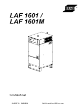 ESAB LAF 1601 / LAF 1601M Instrukcja obsługi