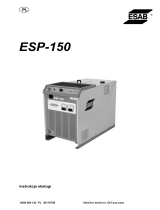 ESAB ESP-150 Instrukcja obsługi