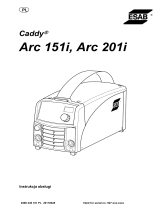 ESAB Caddy® Arc 151i, Arc 201i Instrukcja obsługi