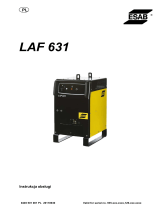 ESAB LAF 631 Instrukcja obsługi