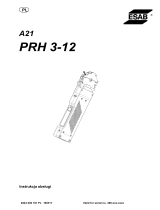 ESAB PRH 3-12 A21 PRH 3-12 Instrukcja obsługi