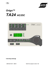 ESAB TA24 AC/DC Origo™ Instrukcja obsługi