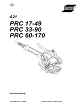 ESAB PRC 60-170 - A21 PRC 17-49 Instrukcja obsługi