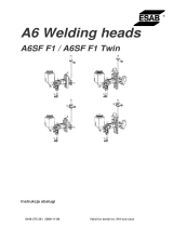 ESAB A6 Welding heads Instrukcja obsługi