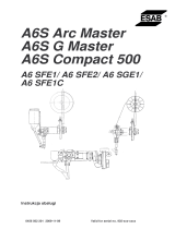 ESAB A6S Arc Master/ A6S G Master/ A6S Compact 500 Instrukcja obsługi