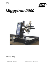 ESAB Miggytrac 2000 Instrukcja obsługi