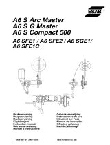 ESAB A6 SFE1 / SFE2 / SGE1 / SFE1C Instrukcja obsługi