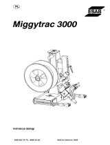 ESAB Miggytrac 3000 Instrukcja obsługi