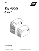 ESAB Tig 4000i Instrukcja obsługi