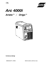 ESAB Arc 4000i Instrukcja obsługi