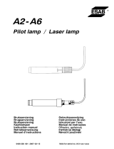 ESAB A2-A6 Pilot / Laser lamp Instrukcja obsługi