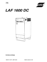 ESAB LAF 1600 Instrukcja obsługi