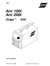 ESAB Origo™ Arc 150i Instrukcja obsługi